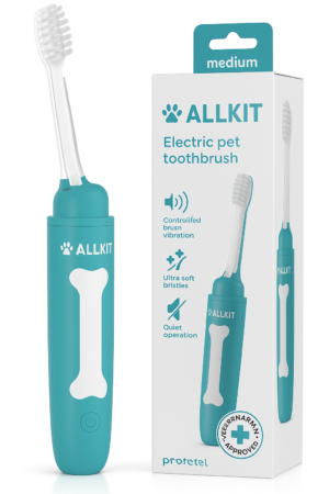 ALLKIT Electric Pet Toothbrush (Plaque Comfort Series)